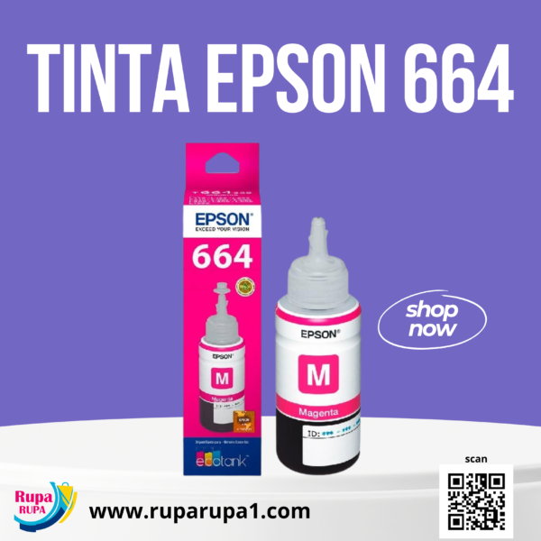 Tinta Epson 664 M