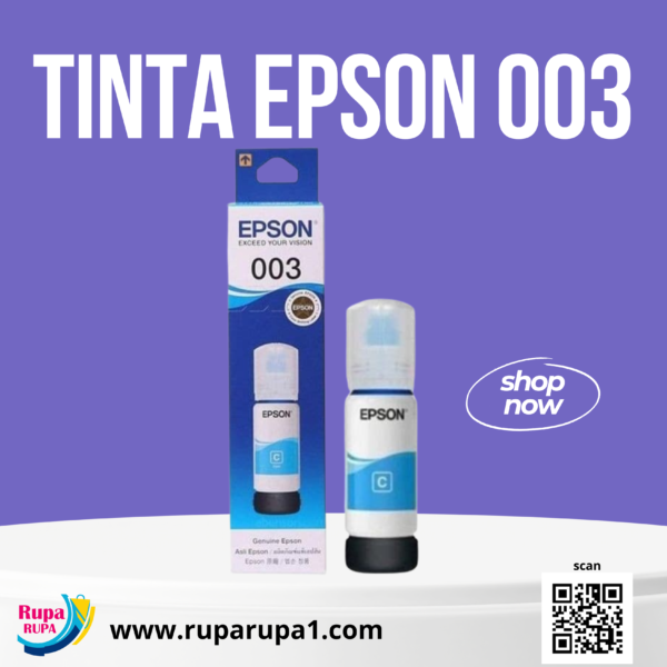 Tinta Epson 003 C