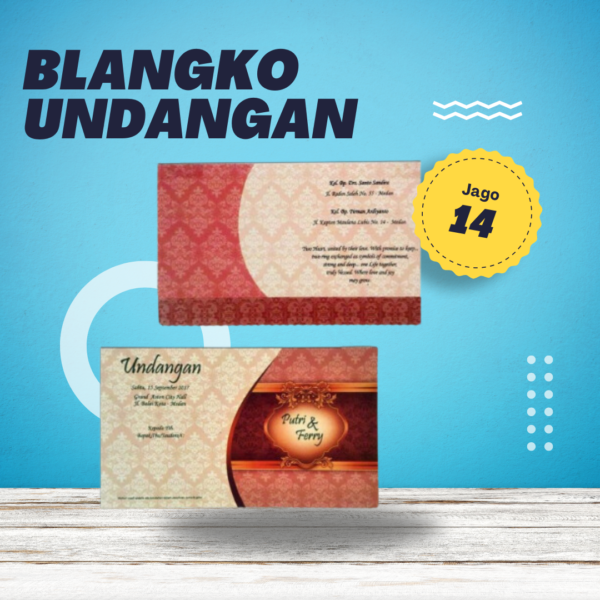Undangan Blangko Jago 14