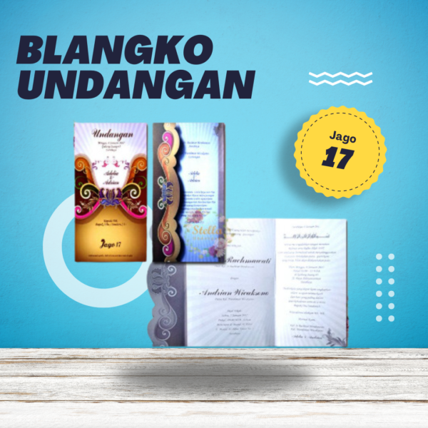 Undangan Blangko Jago 17