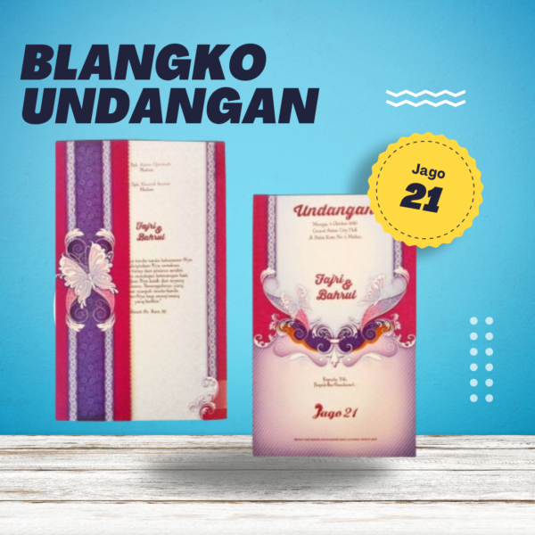 Undangan Blangko Jago 21