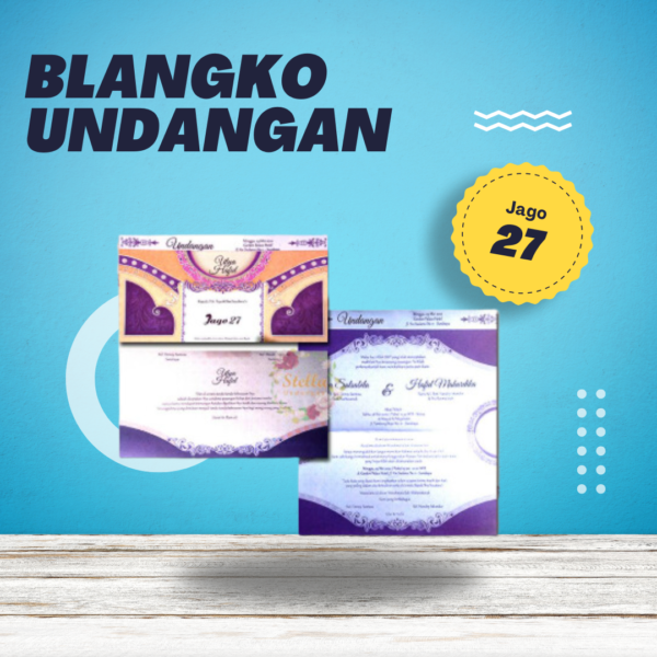 Undangan Blangko Jago 27