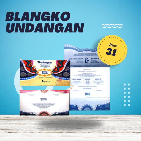 Undangan Blangko Jago 31