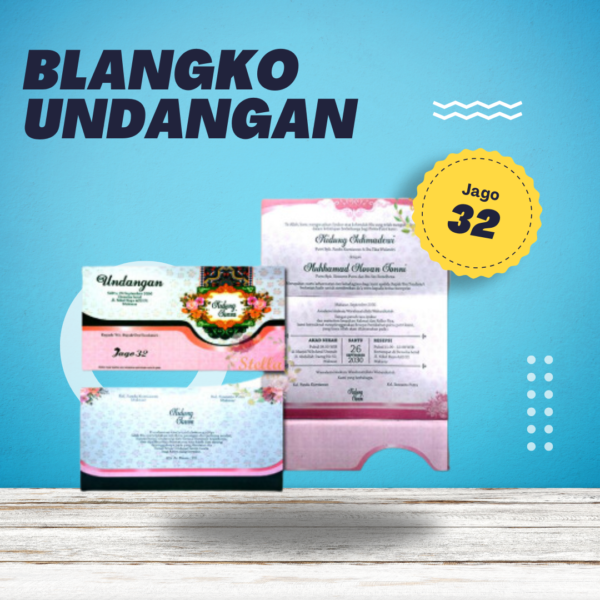 Undangan Blangko Jago 32
