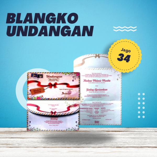 Undangan Blangko Jago 34