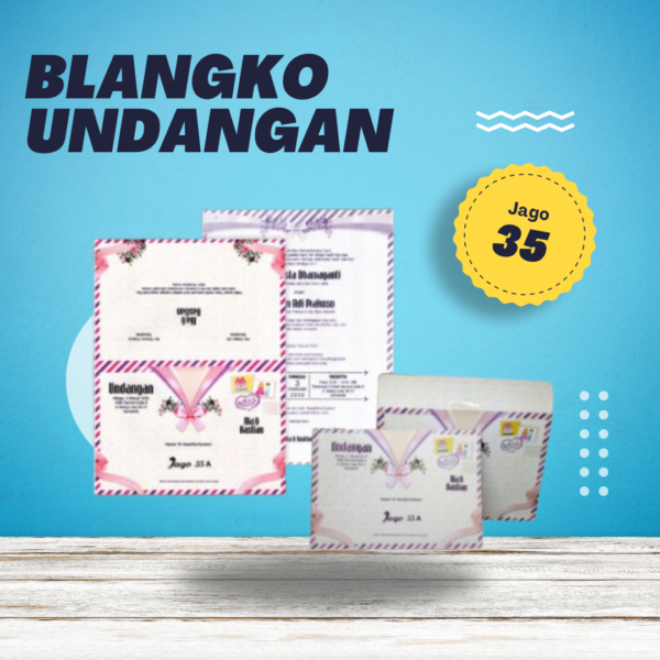 Undangan Blangko Jago 35