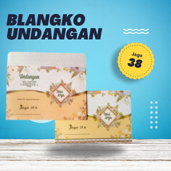 Undangan Blangko Jago 38
