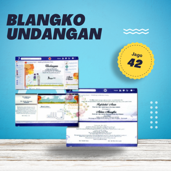 Undangan Blangko Jago 42