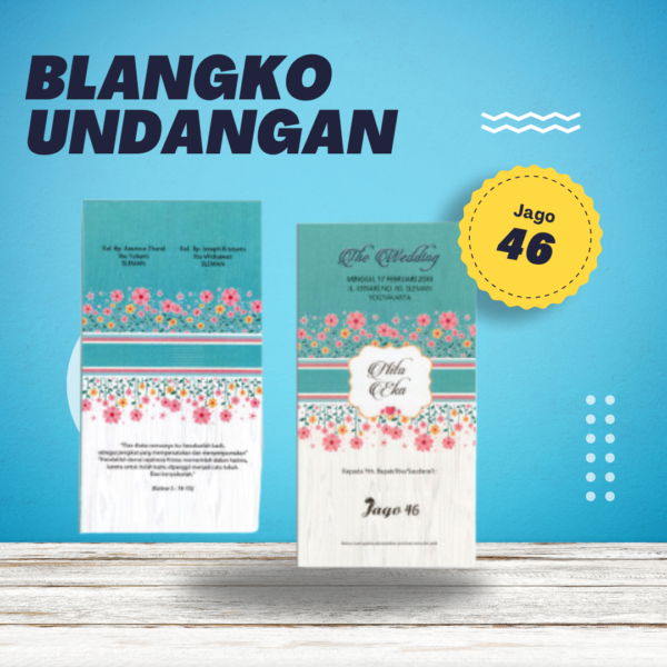 Undangan Blangko Jago 46