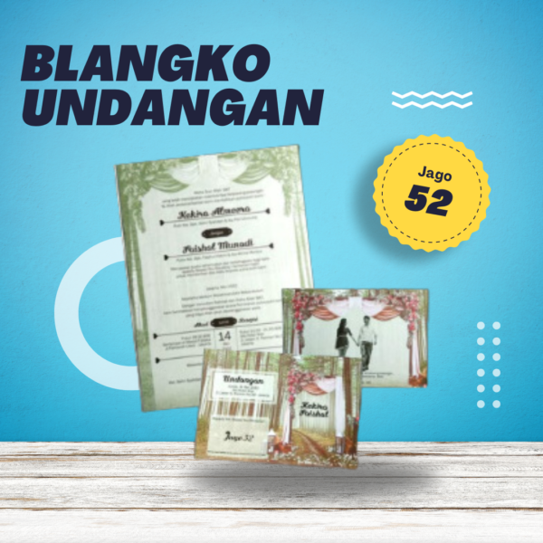 Undangan Blangko Jago 52