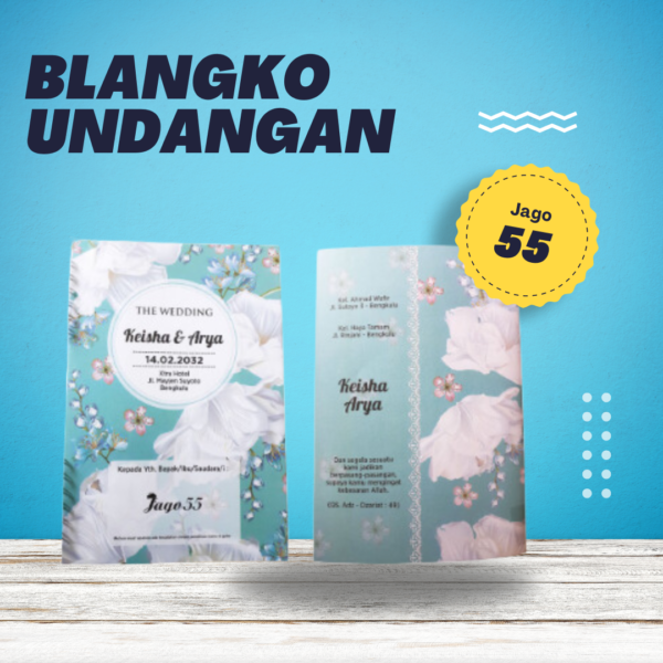 Undangan Blangko Jago 55