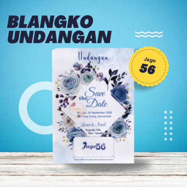 Undangan Blangko Jago 56