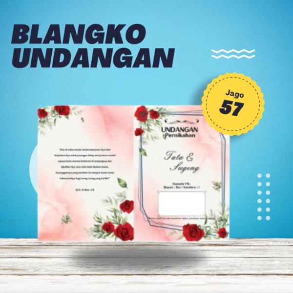 Undangan Blangko Jago 57