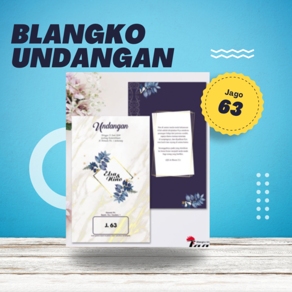 Undangan Blangko Jago 63