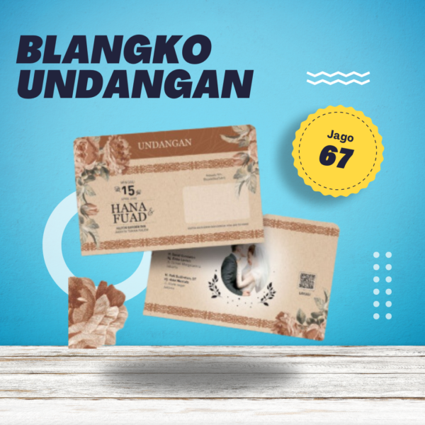 Undangan Blangko Jago 67