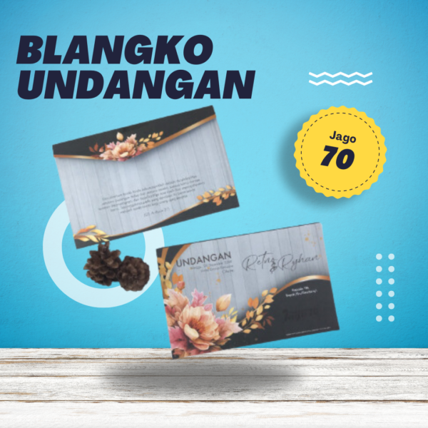 Undangan Blangko Jago 70